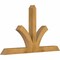 Ekena Millwork Richland Rough Sawn Timber Gable Bracket, Western Red Cedar, 60"W x 35"H x 4"D x 4"F, 14/12 Pitch GBW060X35X0404RIC00RWR - alternate 4